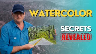 Watercolor SECRETS to Painting a Canopy of Trees