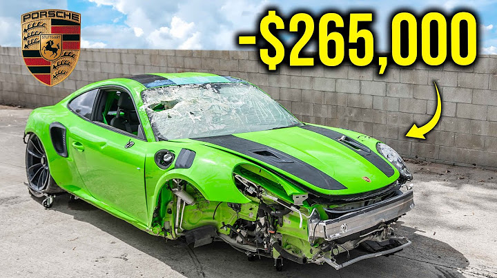 I Bought a WRECKED Porsche GT3RS!