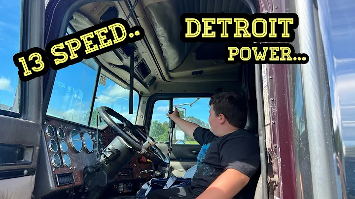10 Year Old Kid Buys A Real Semi Truck..