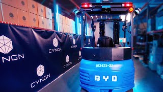 Autonomous Lifting and Hauling with the DriveMod Forklift