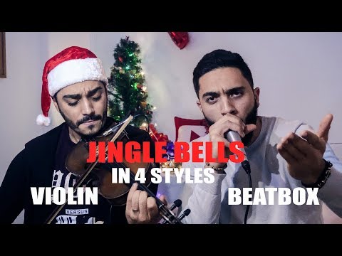 JINGLE BELLS In 4 Styles - BEATBOX & VIOLIN - MR MiC Feat Mehdi Tfifha