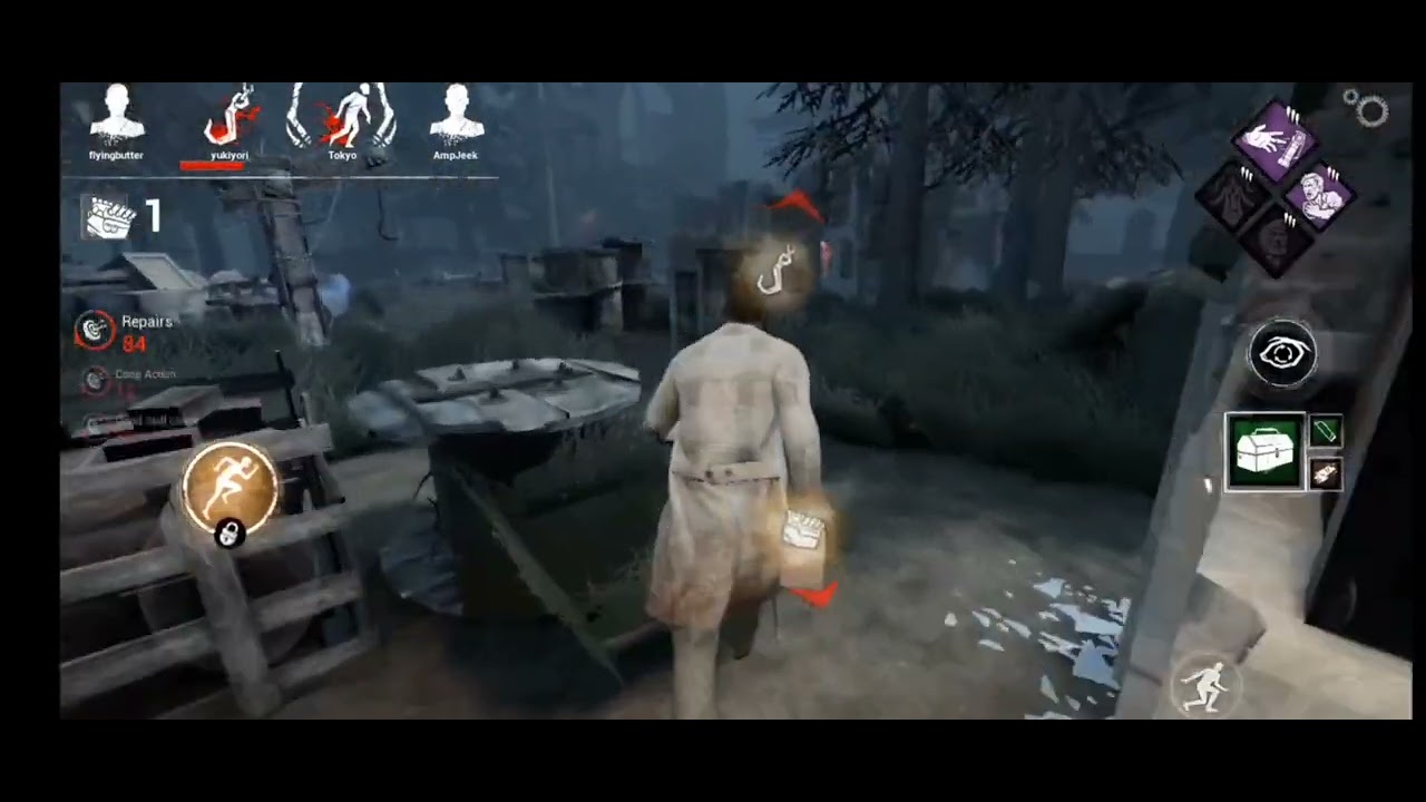 Dead by daylight mobile " part 2 " - YouTube