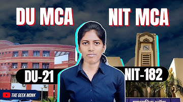 Journey to CRACK DU MCA and NIMCET 2020 🔥 | Success Story of Minakshi 😎 🔥