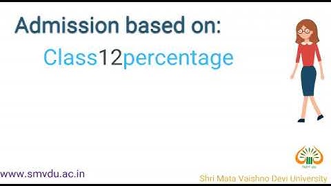 Admissions@Shri Mata Vaishno Devi University