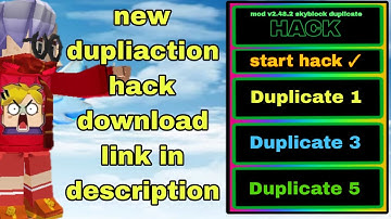 "Skyblock New Duplication Glitch v2.48.2 BlockMango: