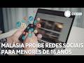 Malásia proíbe menores de 16 anos de criar contas em redes sociais