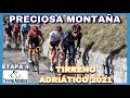 RESUMEN ETAPA 4 ➤ TIRRENO ADRIÁTICO 2021 🇮🇹 Turno de los ESCALADORES