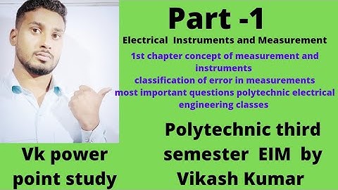 Electrical Instruments and Measurement electrical engineering diploma most important questions upbte