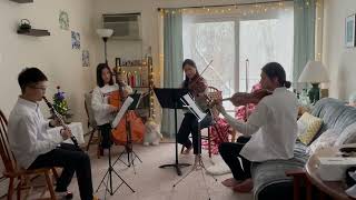 Frosty the Snow Man Quartet for Clarinet, Violin, Viola, and Cello (arr. by Tivon Lee