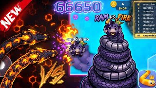 SNAKE GUSANITO DE SERPIENTE SNAKE IO GAMEPLAY  screenshot 4