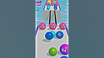 We Made a Ball Run Version of 2048