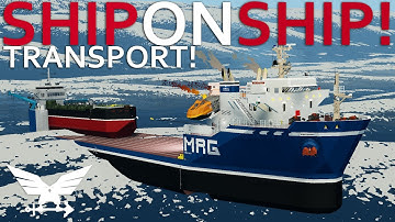 Mega Ship Loader Transport Thingy!  -  Stormworks Gameplay