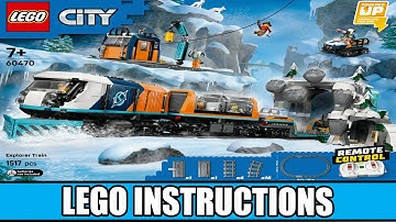 LEGO Instructions - City - 60470 - Explorer Train - Exploration