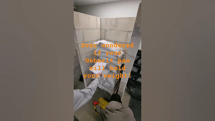 The Hidden Truth: Geberit Cistern and Wall Hung Pan Weight Test