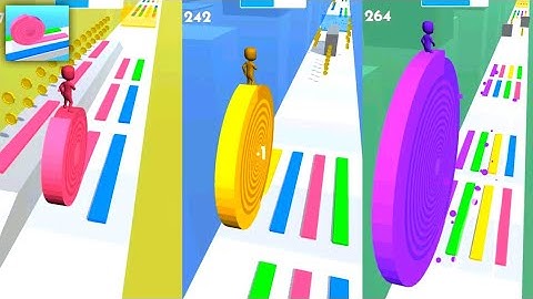 Layers Roll - All Levels Gameplay Android,ios (Level 12 - 14 )