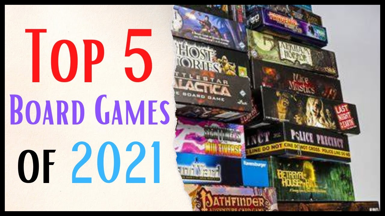 Our Top 5 Board Games of 2021! YouTube