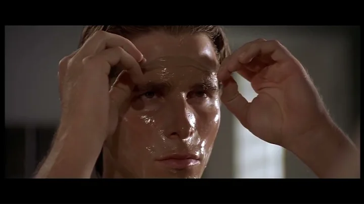 Christian Bale Shares His Morning Skincare Routine in American Psycho (2000)