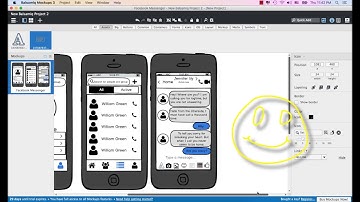 Wireframe Bottom bar of Chat screen of Facebook Messenger by Balsamiq (31) |  Balsamiq fun software