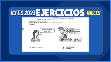 ICFES 2024 ejercicios explicados INGLES