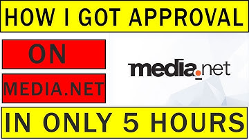 How I Got Approval On Media.net in 5 Hours With PROOF