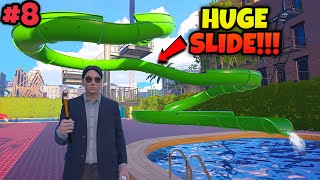 Huge Slides 😍 in my Water Park Simulator | JILL ZONE 2.0 screenshot 3
