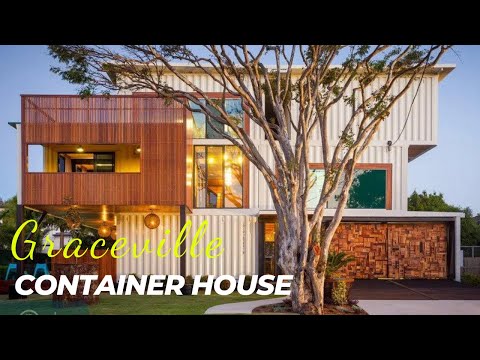 Vidéo: Résidence moderne impressionnante construite à partir de 31 conteneurs en Australie