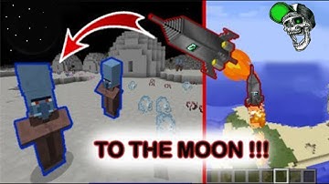 HOW TO BUILD A WORKING ROCKETSHIP IN MINECRAFT ! *No Mods*