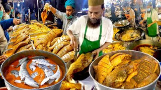 POPULAR BALOCHI MASALA FRIED FISH & GRILLED FISH AT KHAN QUETTA KARACHI | SPICY MASALA FRIED FISH