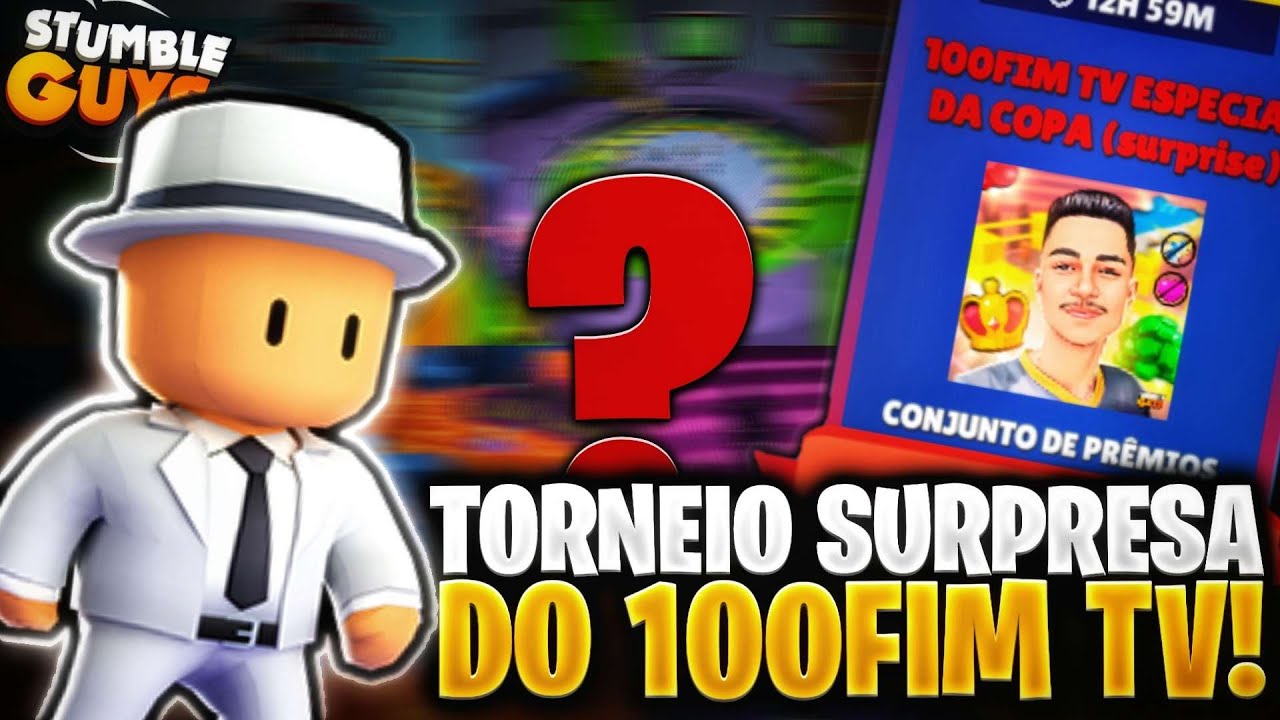 👑LIVE STUMBLE GUYS AO VIVO👑JOGANDO COM INSCRITOS👑 100FIM TV 