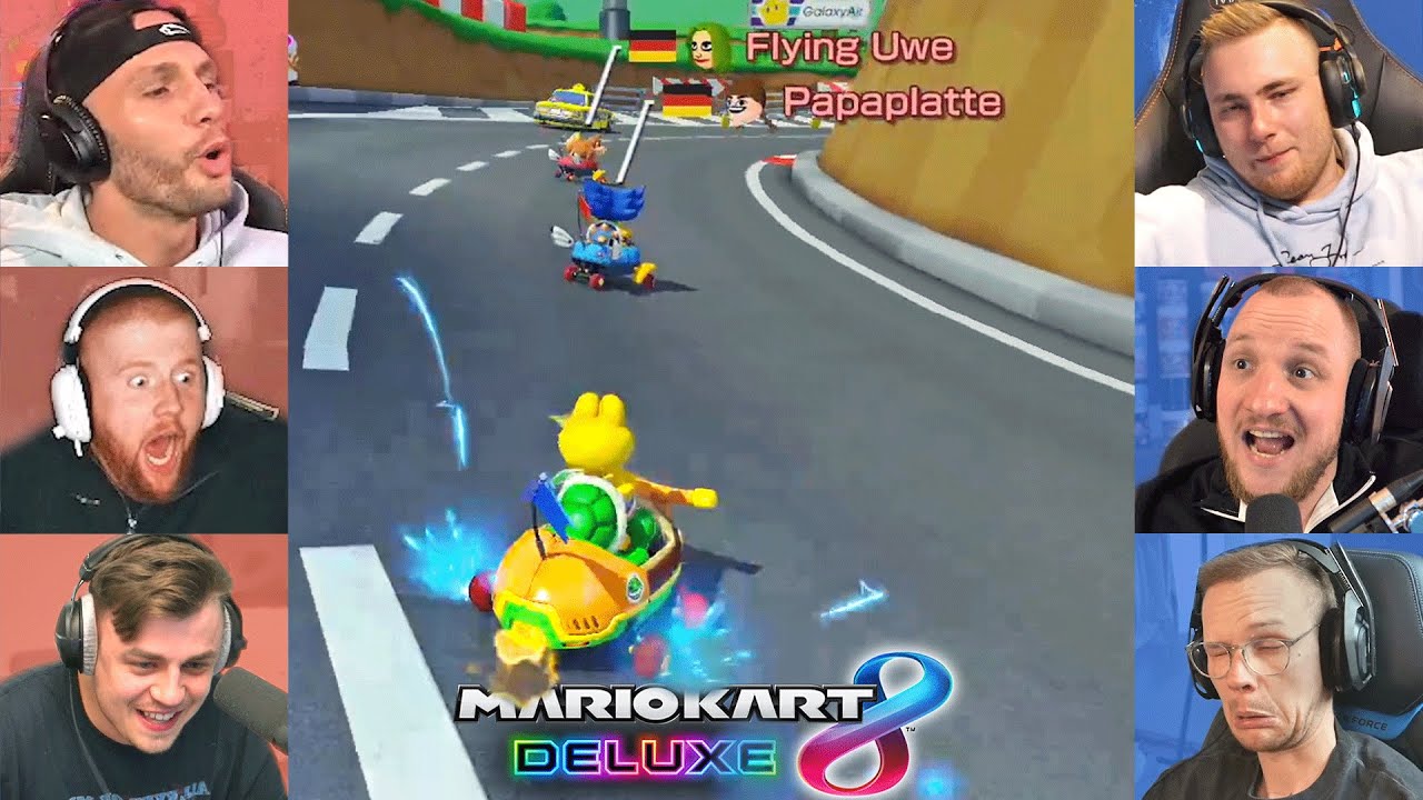 3 vs 3 Teams um 150€ 😨 | Mario Kart #7