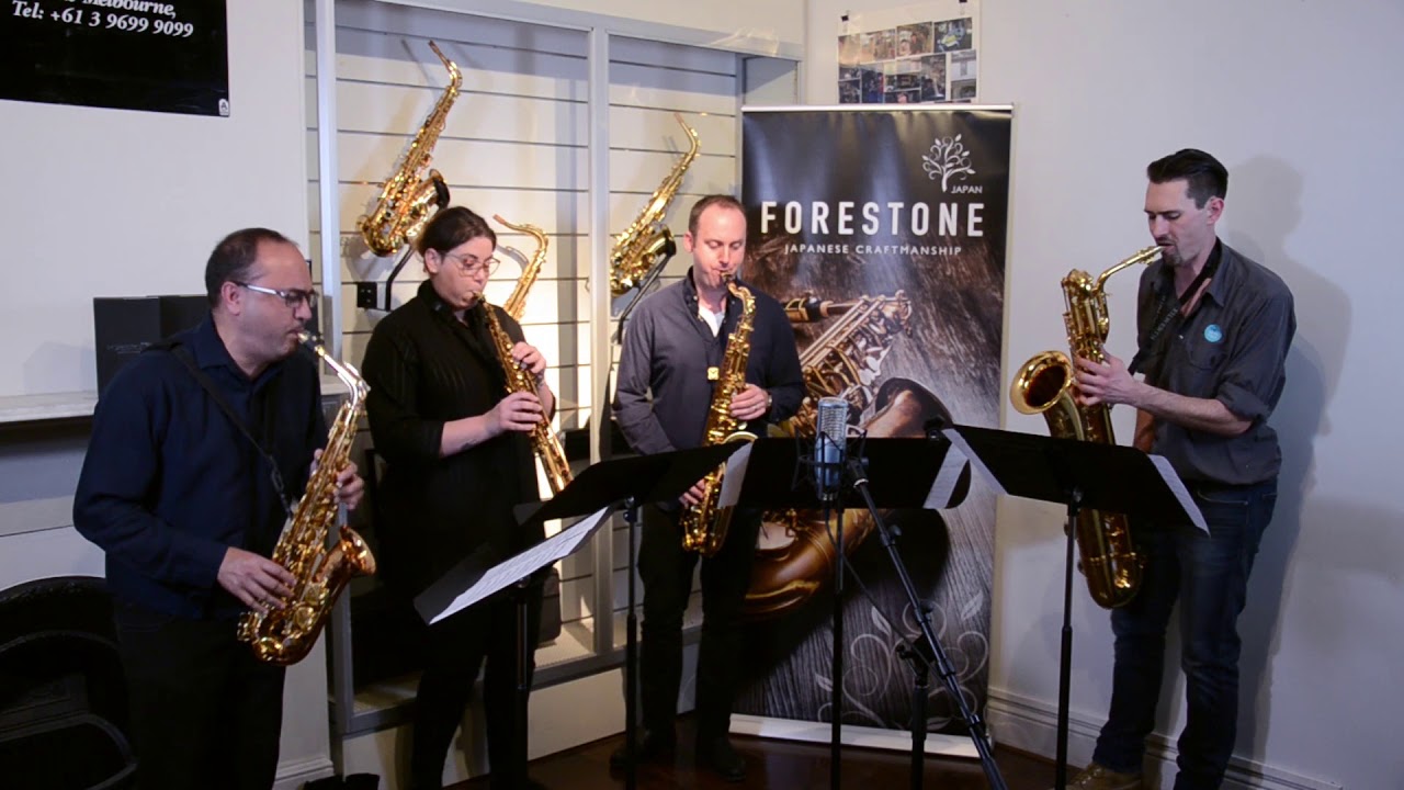 Cowboy Bebop Sax Quartet Forestone The Music Place YouTube
