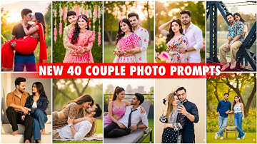 40 New Couple Photo Gemini Prompt | New Trending Couple AI Photo Editing | AI Photo kaise banaye