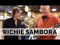 Richie Sambora signing guitars for Charity at Norman's Rare Guitars