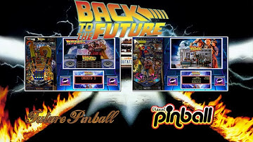 Back To The Future Virtual Pinball Gameplay - Future Pinball and Vpx Tables (3 Screen Setup)