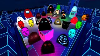 Angry MUNCI Family And Selene Cursed Family in NEON CONSTRUCT! Nico's Nextbots Garry's Mod ( Part 2)