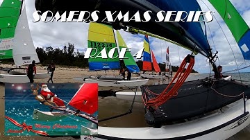 HOBIE CAT DAYS - Hobie 16 Xmas Racing with Go Pro 360 max ( Somers Xmas Series )