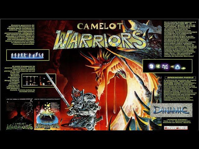 CAMELOT WARRIORS Zx Spectrum Nostalgia Reviews Experiences - YouTube