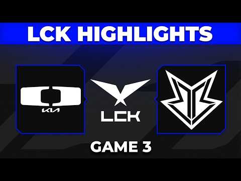 DK vs BRO Higlights Game 3 | LCK 2026 Road to MSI | Dplus KIA vs HANJIN BRION