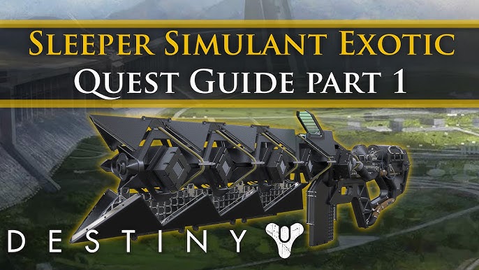 The quest for Destiny: The Taken King's Sleeper Simulant has begun