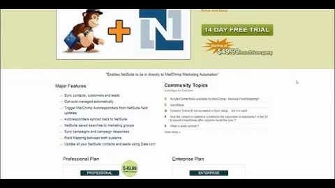 MailChimp for NetSuite integration review