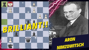 Louis van Vliet vs. Aron Nimzowitsch | Ostend-B (1907) | Brilliant Chess Games