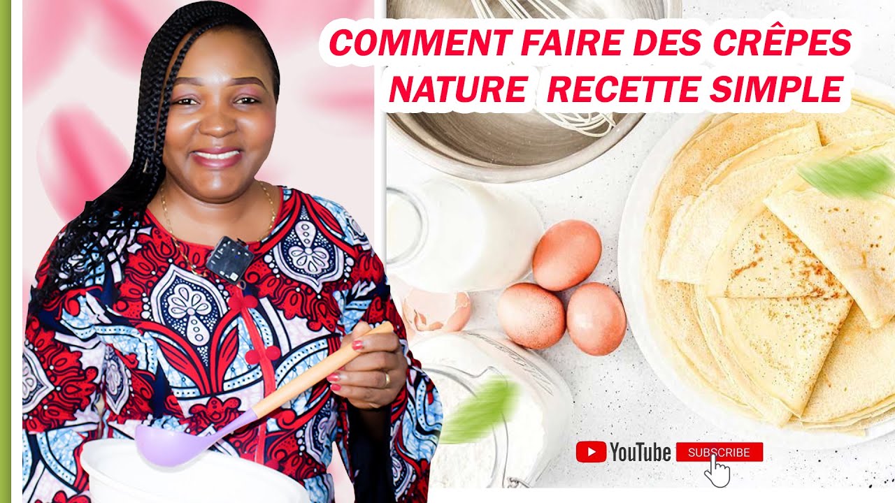 [La Tchop] Comment faire des crêpes nature #Crêpes #RecetteFacile #CuisineMaison #PetitDéjeuner