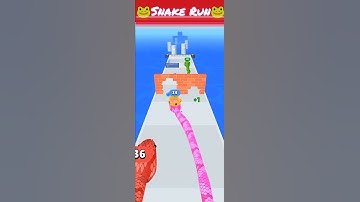 🐸Snake Run Game🐸#shorts #snakegame #funnyvideo #snakerun