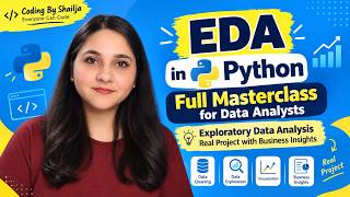 EDA in Python Full Masterclass for Data Analysts - Exploratory Data Analysis Real Project
