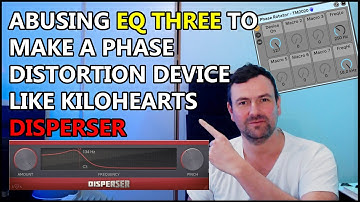 Build an effect like Kilohearts Disperser from stock Ableton effects (EQ Three)