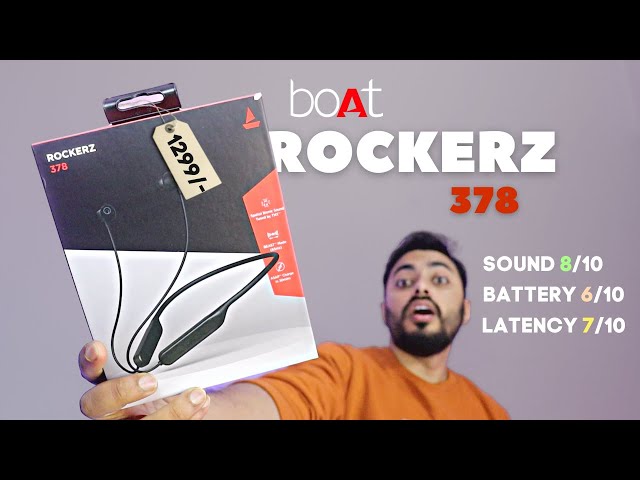 boAt Rockerz 378  Wireless Bluetooth Earphones with Spatial