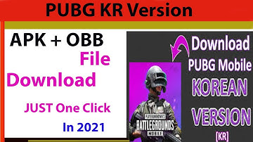 How To Download Or Install Pubg Mobile Korean (KR) Version On Android | Install Pubg KR in 2021