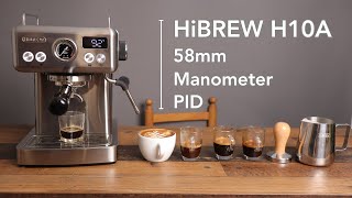 HiBREW H10A Review: 58mm PID Espresso for under $300?
