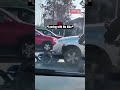 Road Raging Bikers Kicks Car
