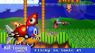 If Flickies were playable in Sonic 2!